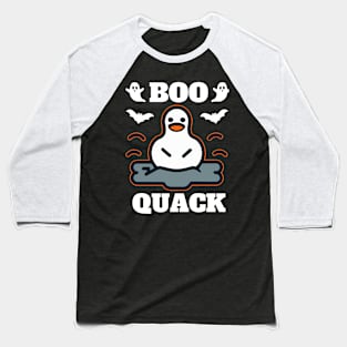 Halloween Ducky Boo Quacks Baseball T-Shirt